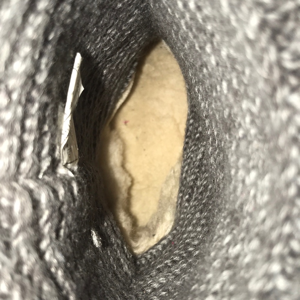 Grey Knit Ugg Boots - Picture 4 of 7